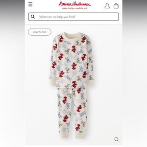 BNWT Hanna Andersson Spidey Pajamas